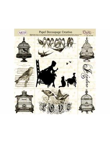 papel decoupage artis de dayka trade