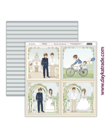 papel scrap colección "Hoy es mi día" Comunión