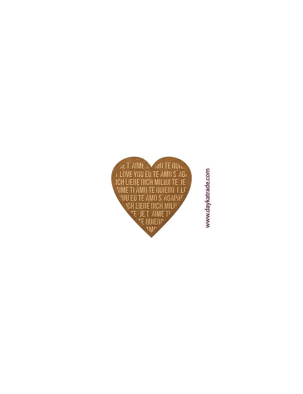 Placa corazón