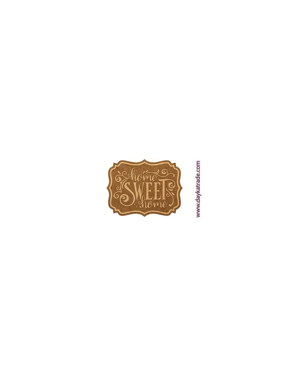 Placa home sweet home