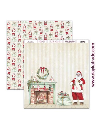 papel scrap Navidad - colección "Secretos de Navidad"