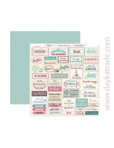 papel scrapbooking "textos"