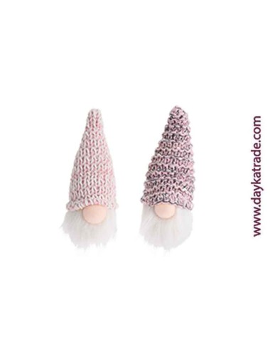pareja de gnomos peluche led