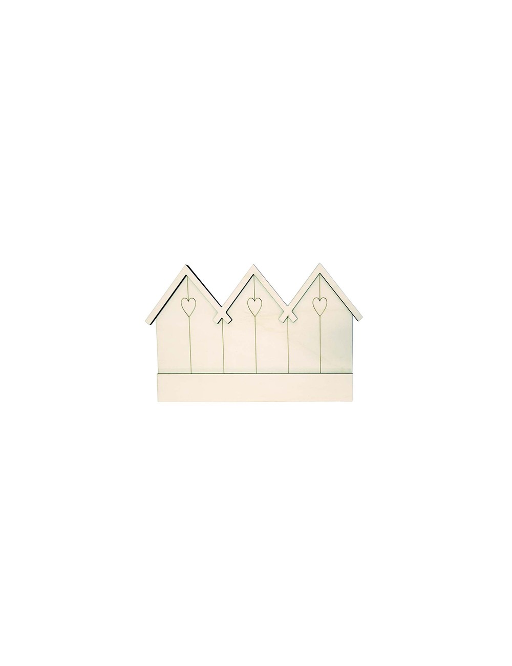 perchero tres casitas
