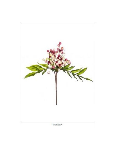 pick de bayas blanco rosa