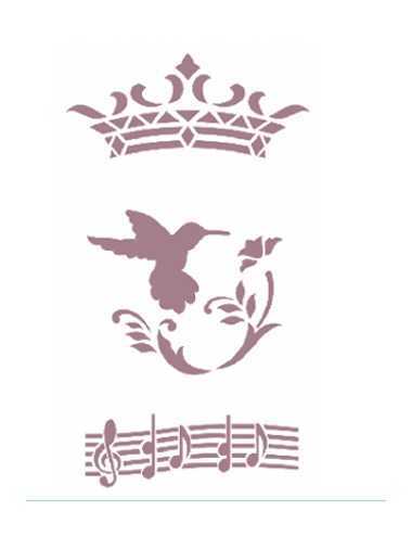 stencil A5  dayka