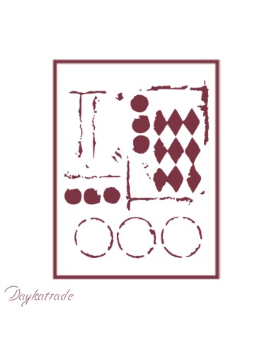 stencil A5 dayka