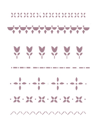 stencil A5 dayka