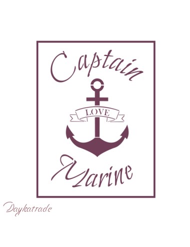 stencil A5 dayka captain