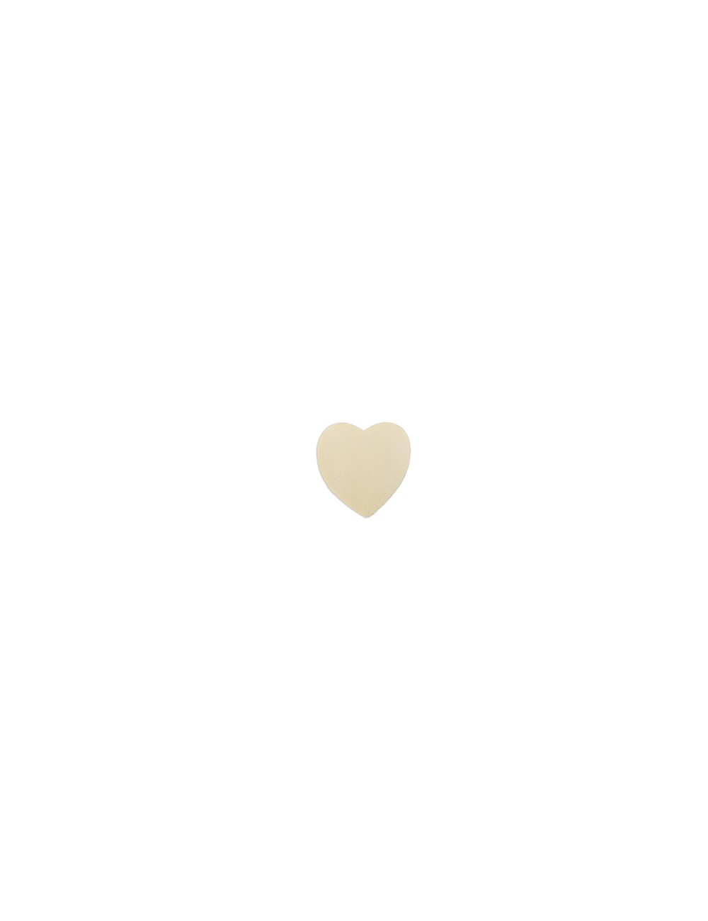 tirador madera corazón
