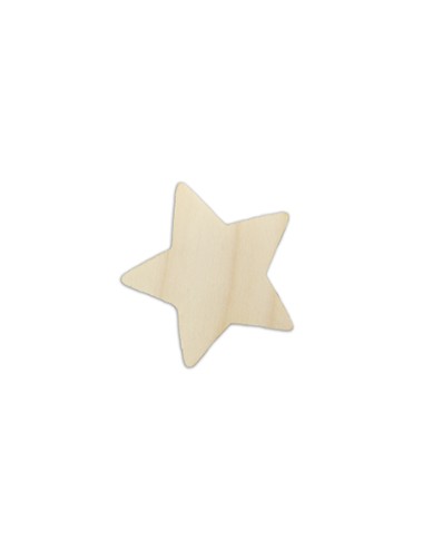 tirador madera estrella