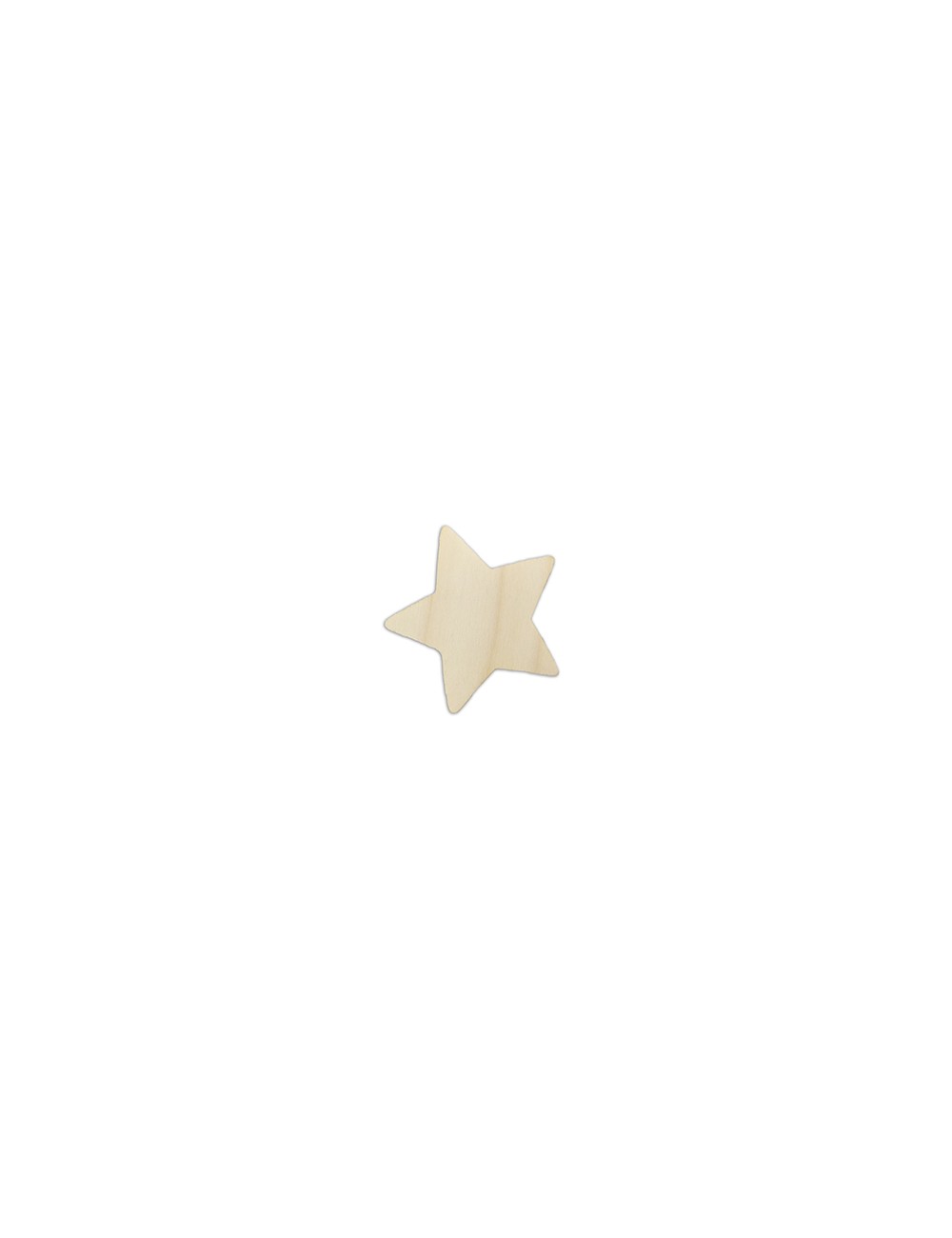 tirador madera estrella