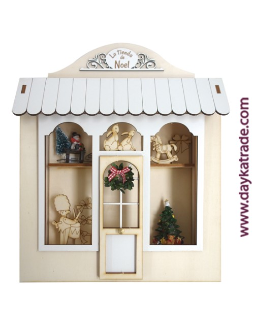 vitrina tienda Noel