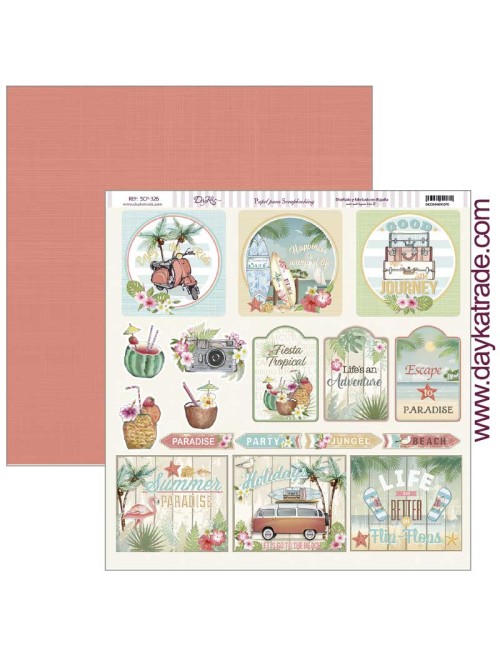 kit "colección fiesta tropical" dayka