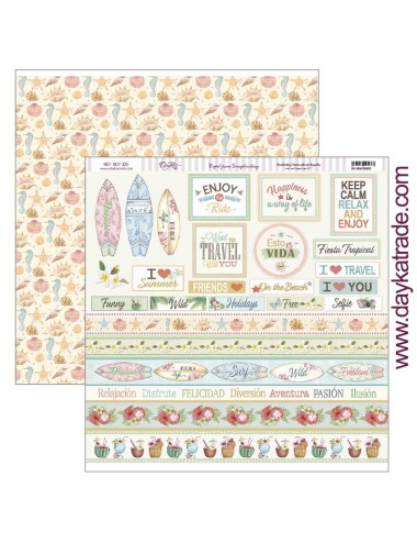kit "colección fiesta tropical" dayka