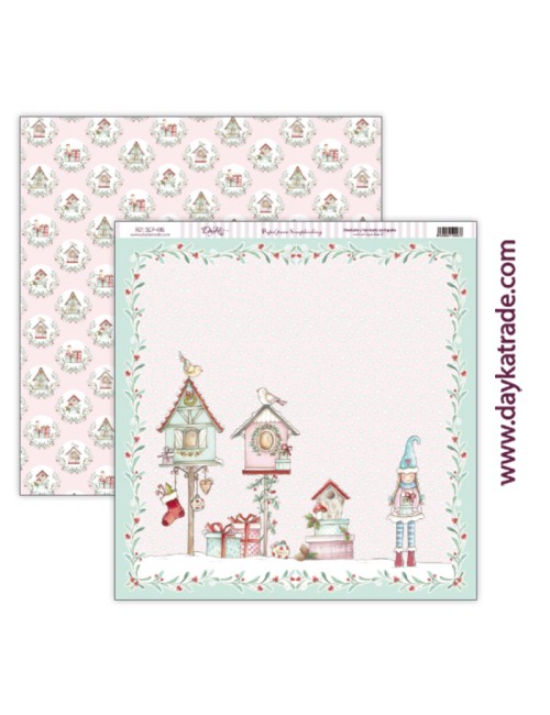 kit colección scrap "Contigo al Polo Norte" 12x12 pulgadas