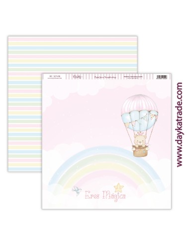 kit scrap bebé "Ha nacido una estrella" niña