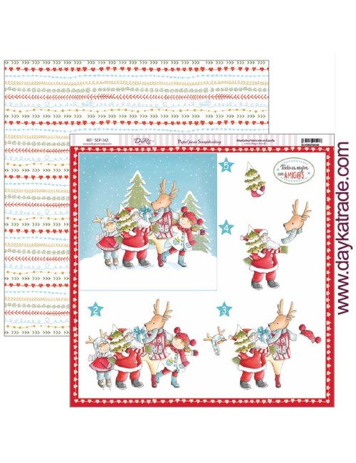 kit "vive la Navidad" dayka