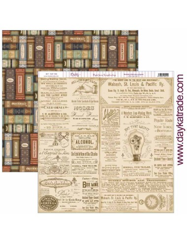 kit colección scrap "Antique Style?12x12 pulgadas