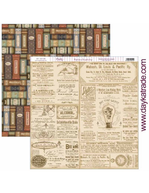 kit colección scrap "Antique Style?12x12 pulgadas