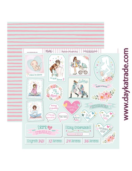 kit "colección voy a ser mama" dayka
