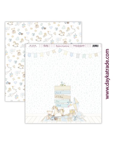 kit scrap bebé "Ha nacido una estrella" niño