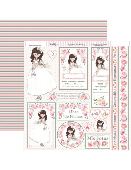 kit "colección Mi Primera Comunión niña " dayka