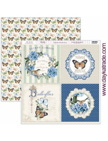 kit colección scrap "Nature in Blue?