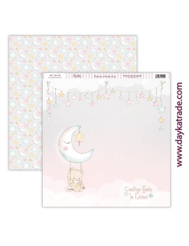kit scrap bebé "Ha nacido una estrella" niña