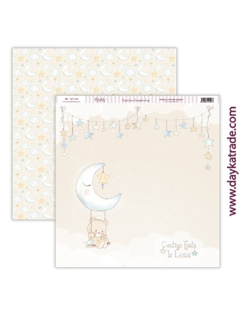 kit scrap bebé "Ha nacido una estrella" niño