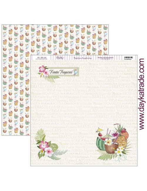 kit "colección fiesta tropical" dayka