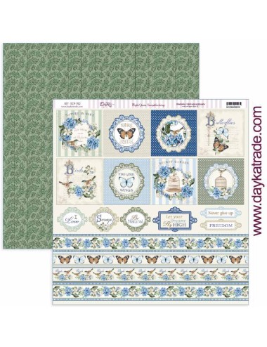 kit colección scrap "Nature in Blue?