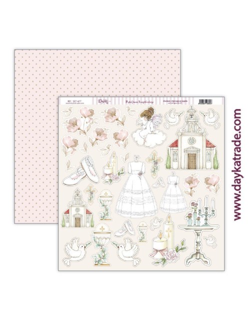 kit scrap Comunión "Hoy es mi día"