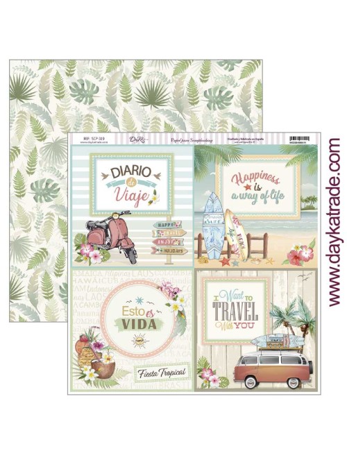 kit "colección fiesta tropical" dayka