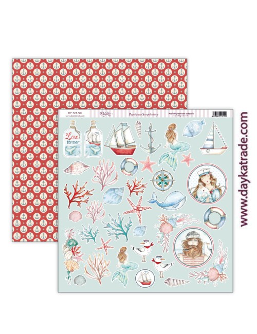 kit scrap colección "Mensaje en una botella"