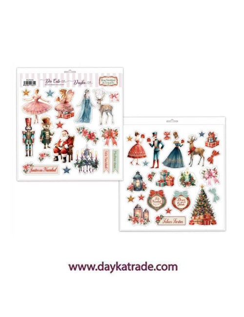 kit scrap colección "Una Navidad de ensueño"
