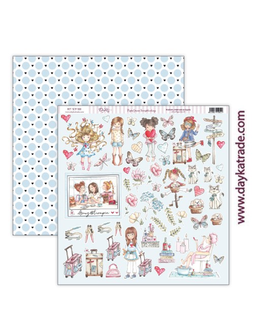 kit scrap colección "Que me quiten lo bailao"