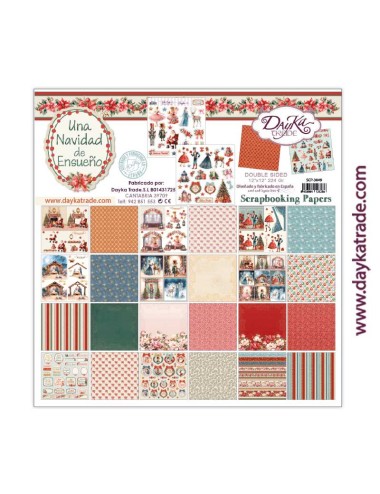 kit scrap colección "Una Navidad de ensueño"