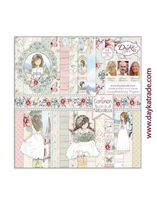 kit scrap colección "En Comunión con la naturaleza"