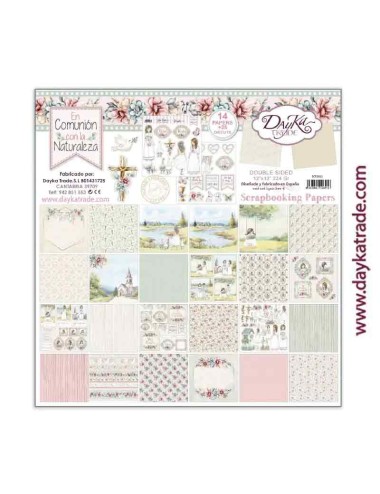 kit scrap colección "En Comunión con la naturaleza"