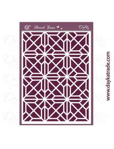 Stencil A4 con fondo dayka