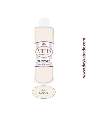 nº 02 tapioca pintura acrilica artis (250ml)