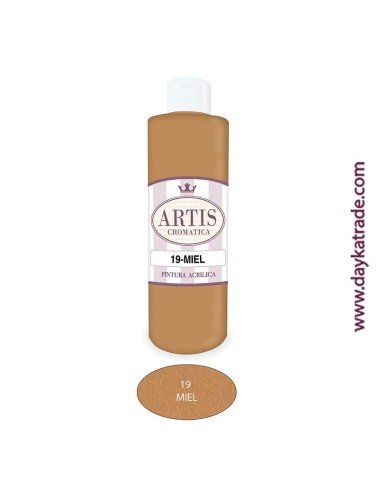 nº 19 miel pintura acrilica artis (250ml)