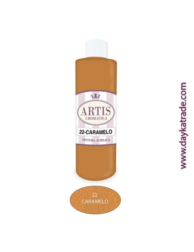 nº 22 caramelo pintura acrilica artis (250ml)
