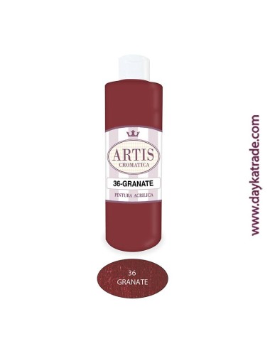 nº 36 granate pintura acrilica artis (250ml)