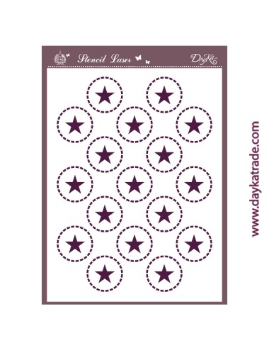 Stencil "estrellas"