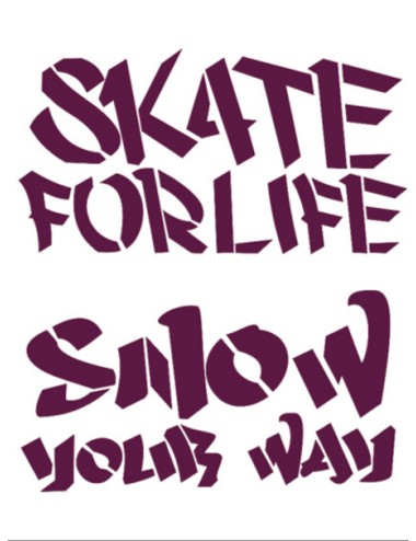 Stencil A3 dayka