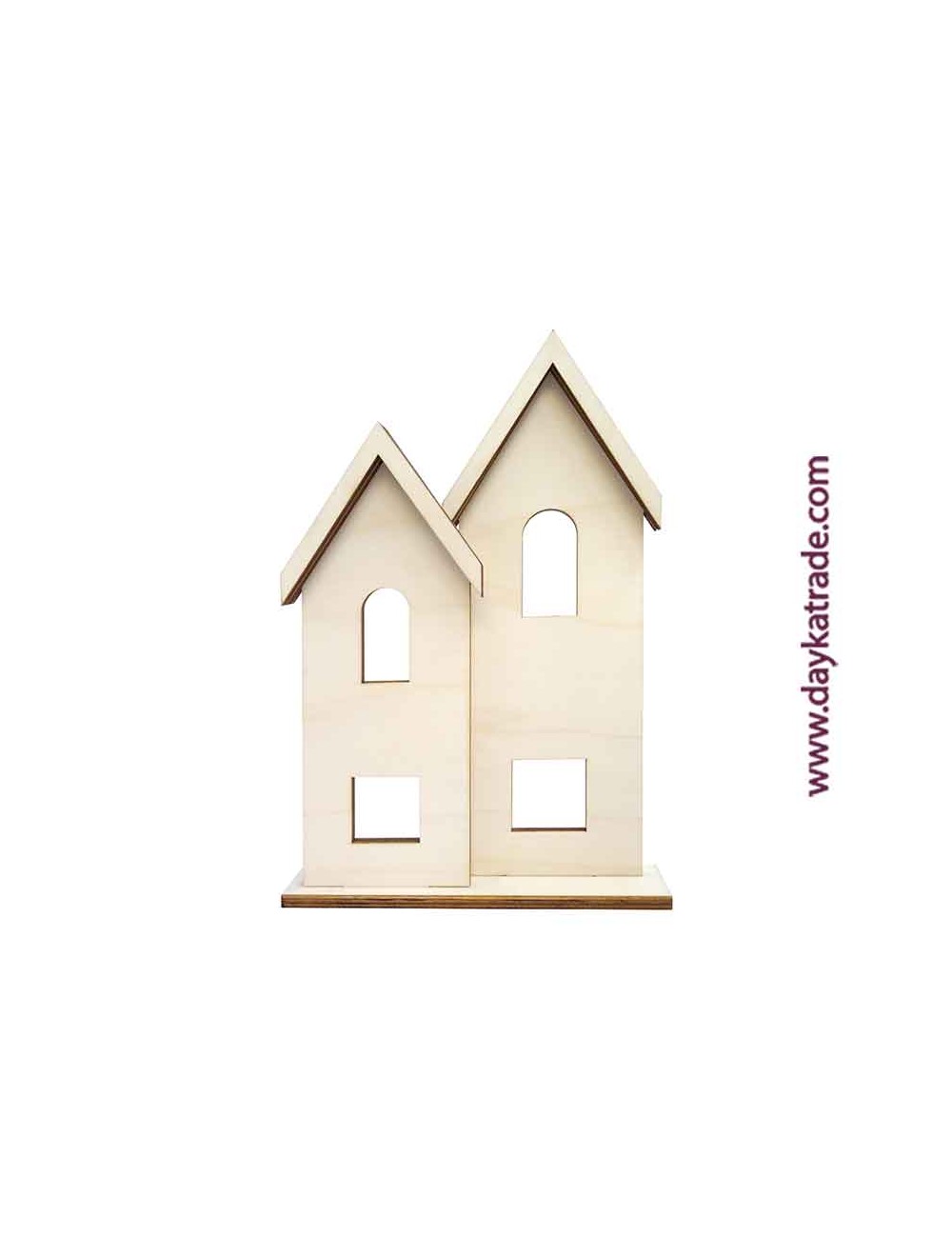 Casitas De Madera Con Peana