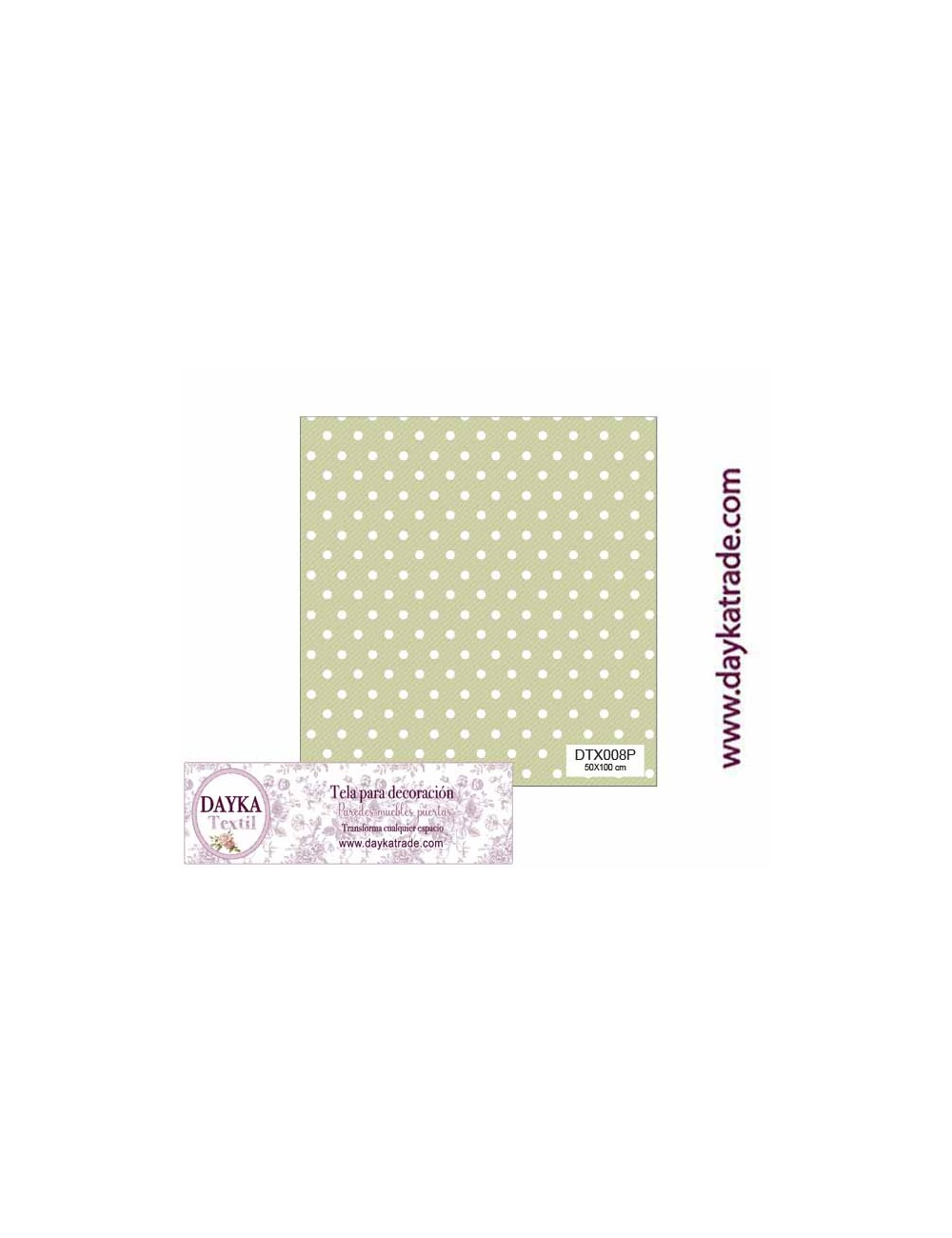 Tela Para Decoración Dayka Textil