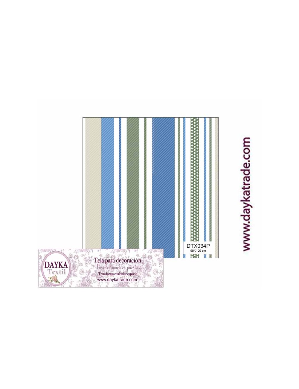 Tela Para Decoración Dayka Textil